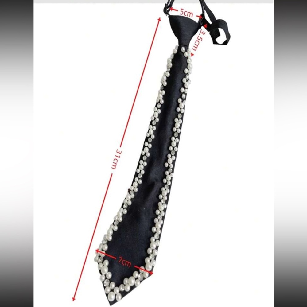 👔 Embellished Tie 👔 - Picture 2 of 4
